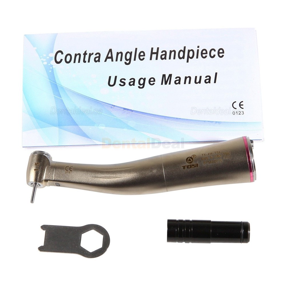 TOSI TX-414-734 Fiber Optic Dental 1:5 Contra Angle Mini head